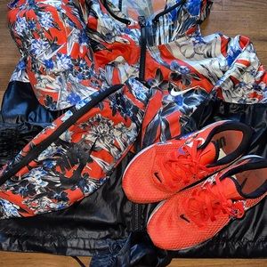 Nike combo orange floral pack I always get a ton of compliments in this